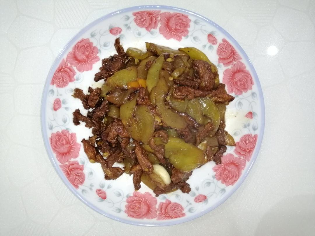 脆黄瓜炒肉