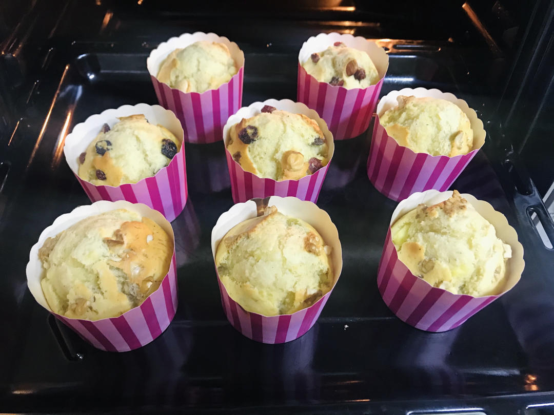 香蕉核桃麦芬 （超级湿润）