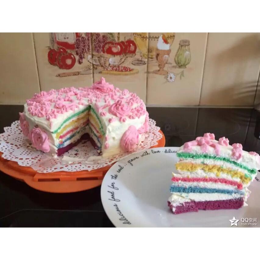 彩虹蛋糕