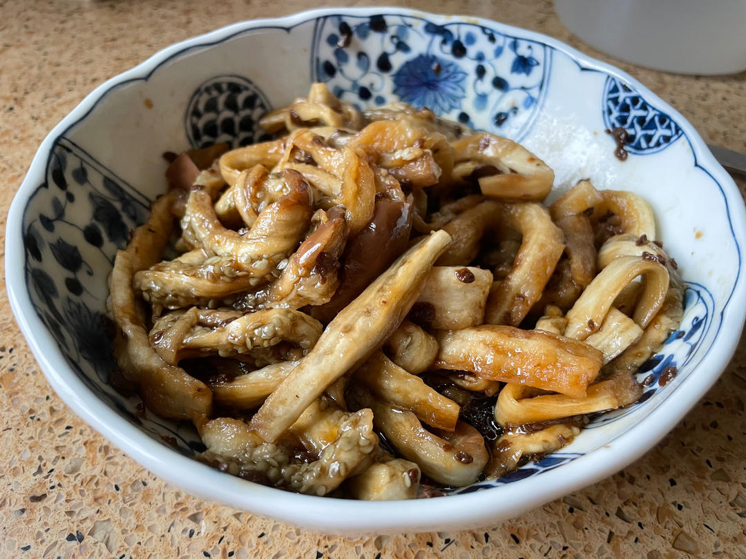 夏天必备可口菜-凉拌茄子🍆