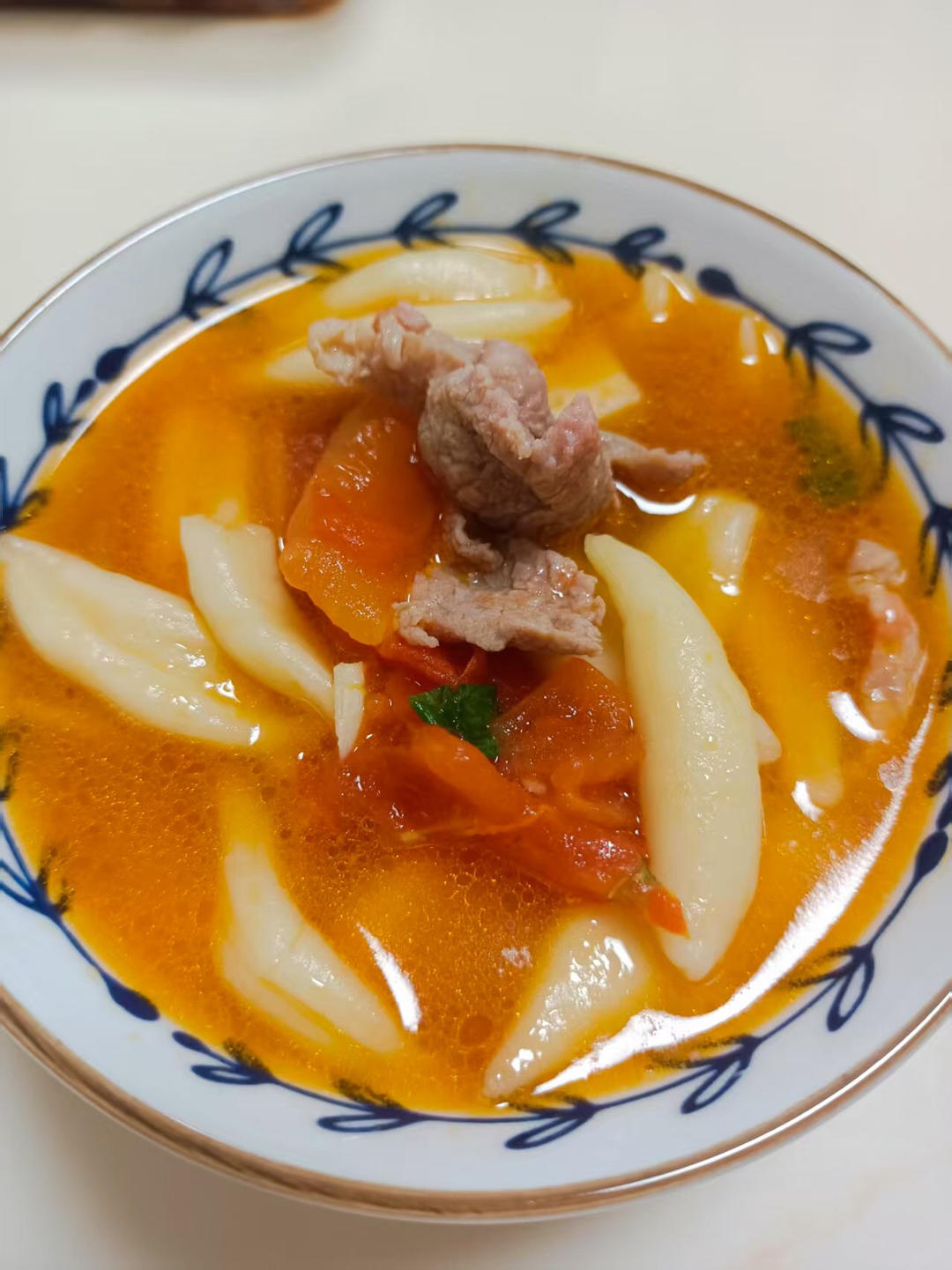 夏日开胃番茄剪刀面