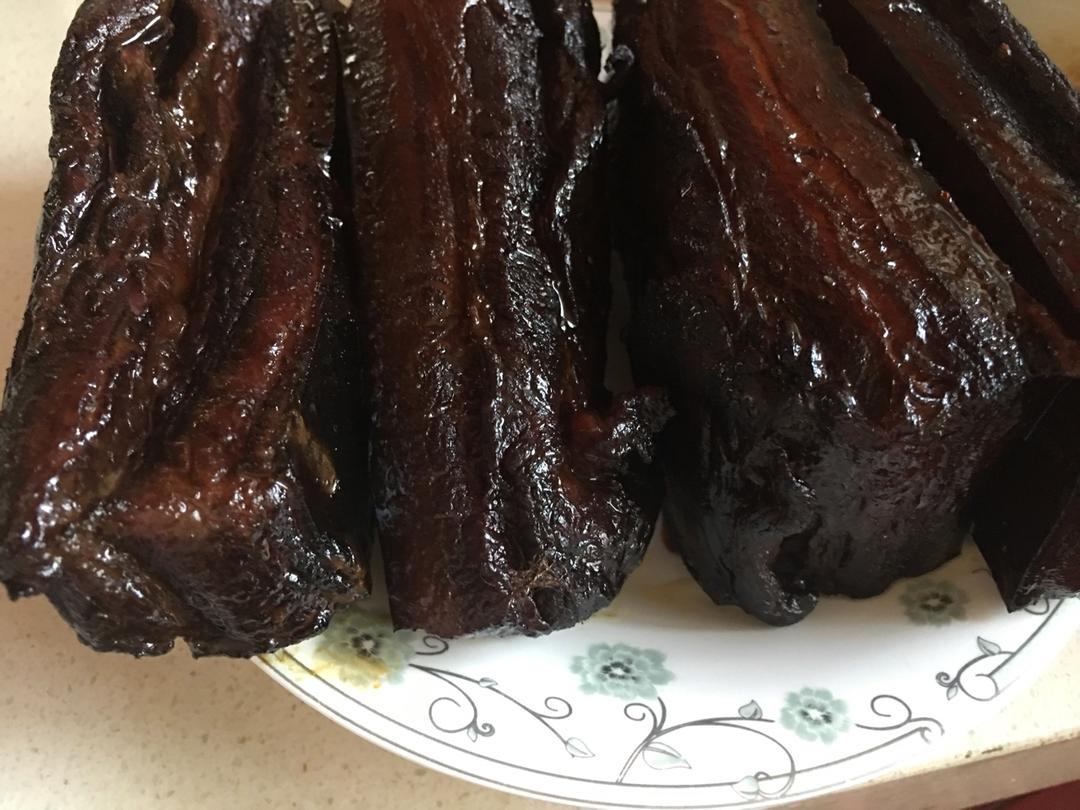 自制湖南烟熏腊肉