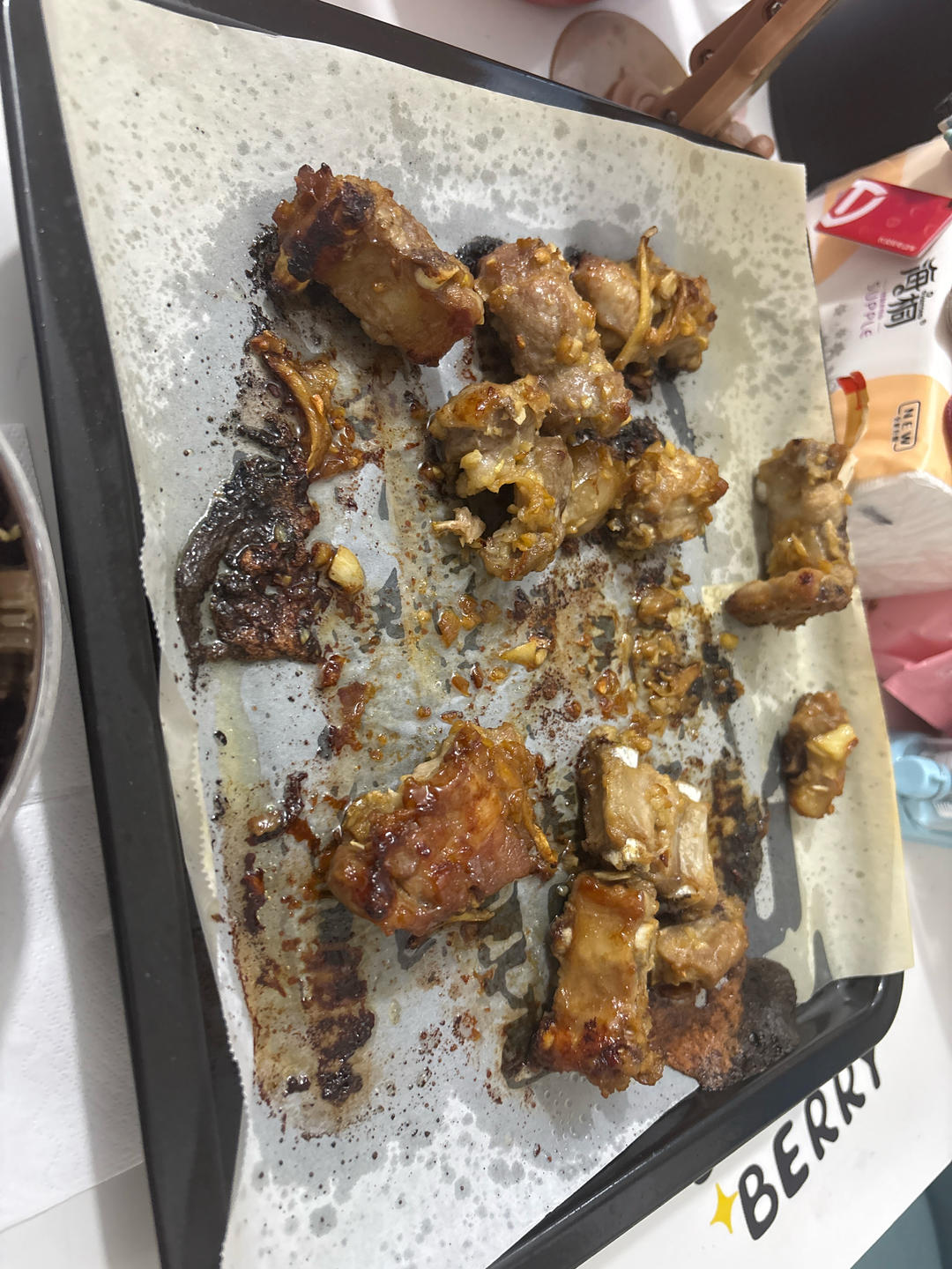 香到骨头里的蒜香排骨（烤箱）