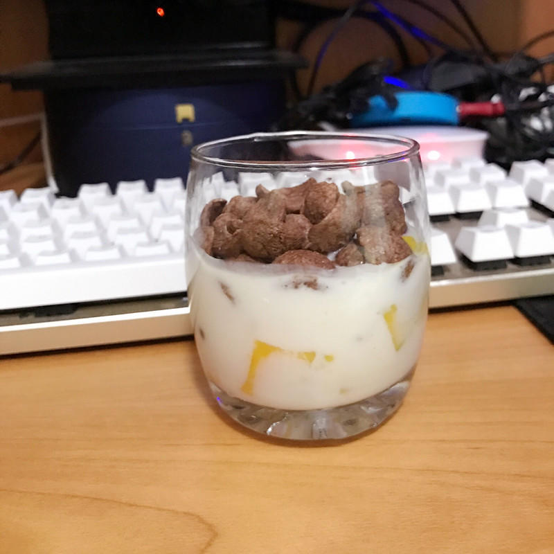 有些「杯壁」的酸奶们