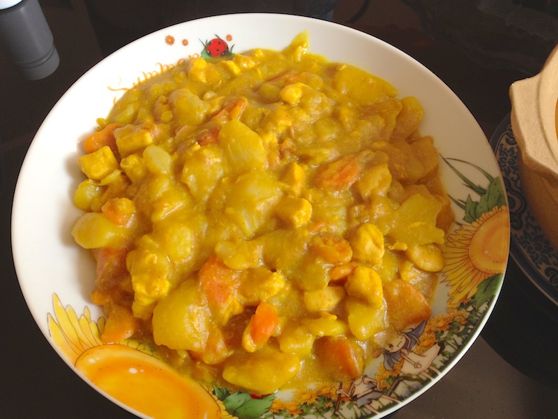 泰式椰浆咖喱鸡