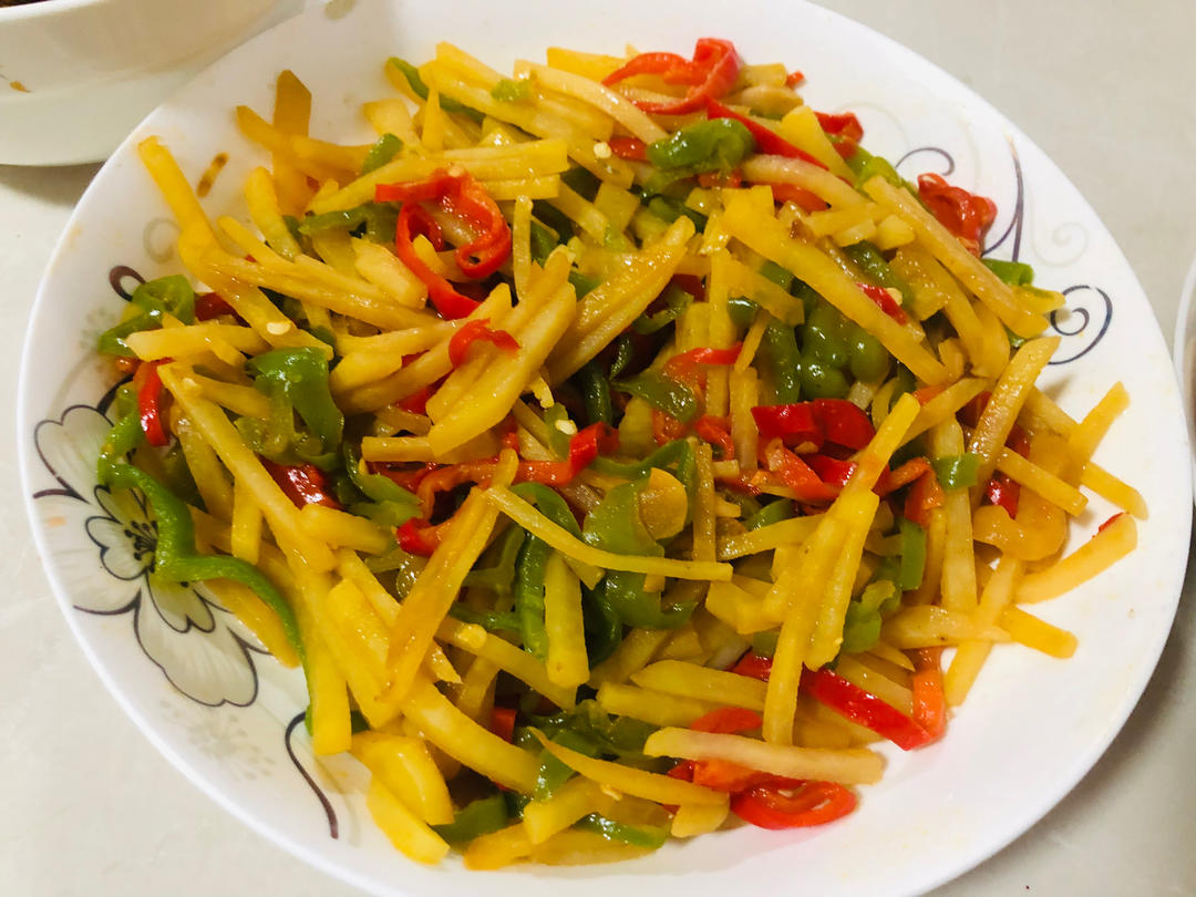 青椒土豆丝