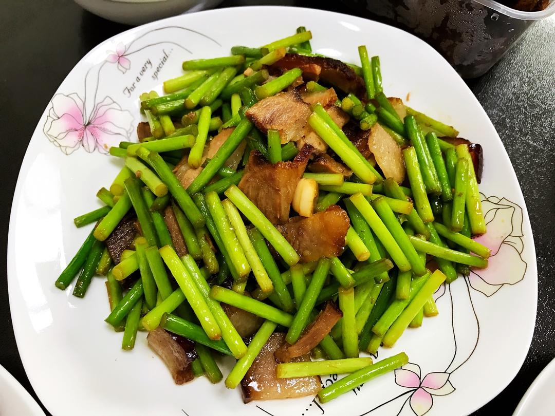 蒜薹炒肉丝