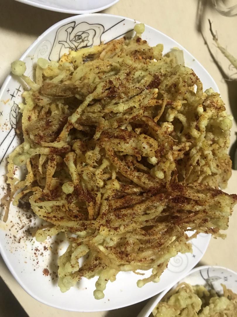 椒盐金针菇