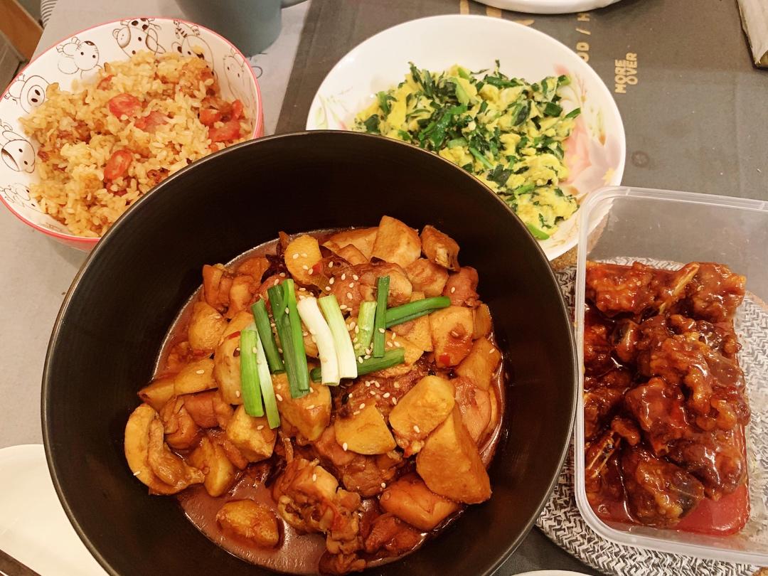 跟妈妈偷学的芋儿鸡，老公说可以去开店了