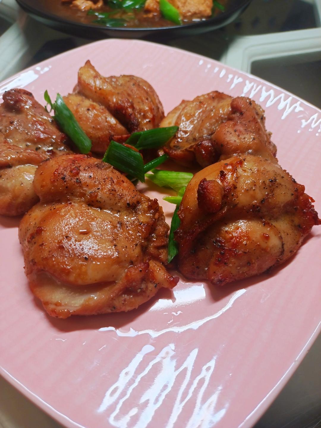 空气炸锅别闲置！鲜嫩多汁～照烧鸡腿肉🥩
