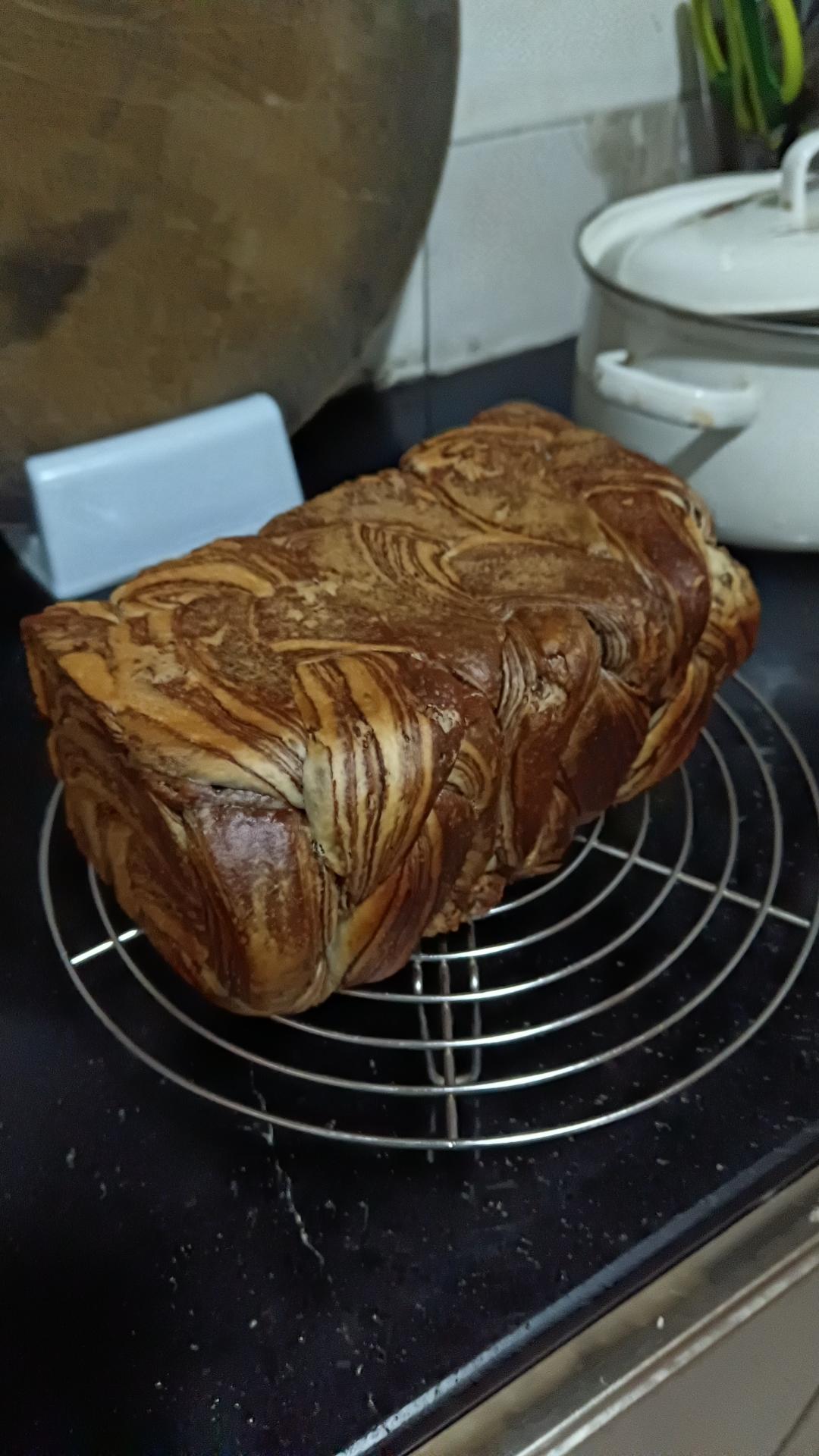 巧克力大理石吐司