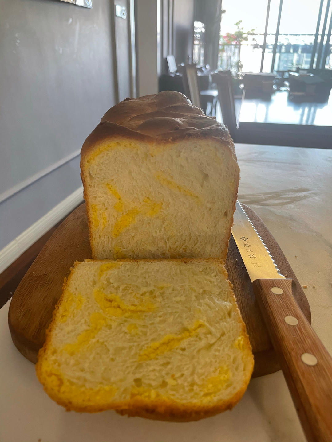 椰蓉满满吐司！幸福的味道。