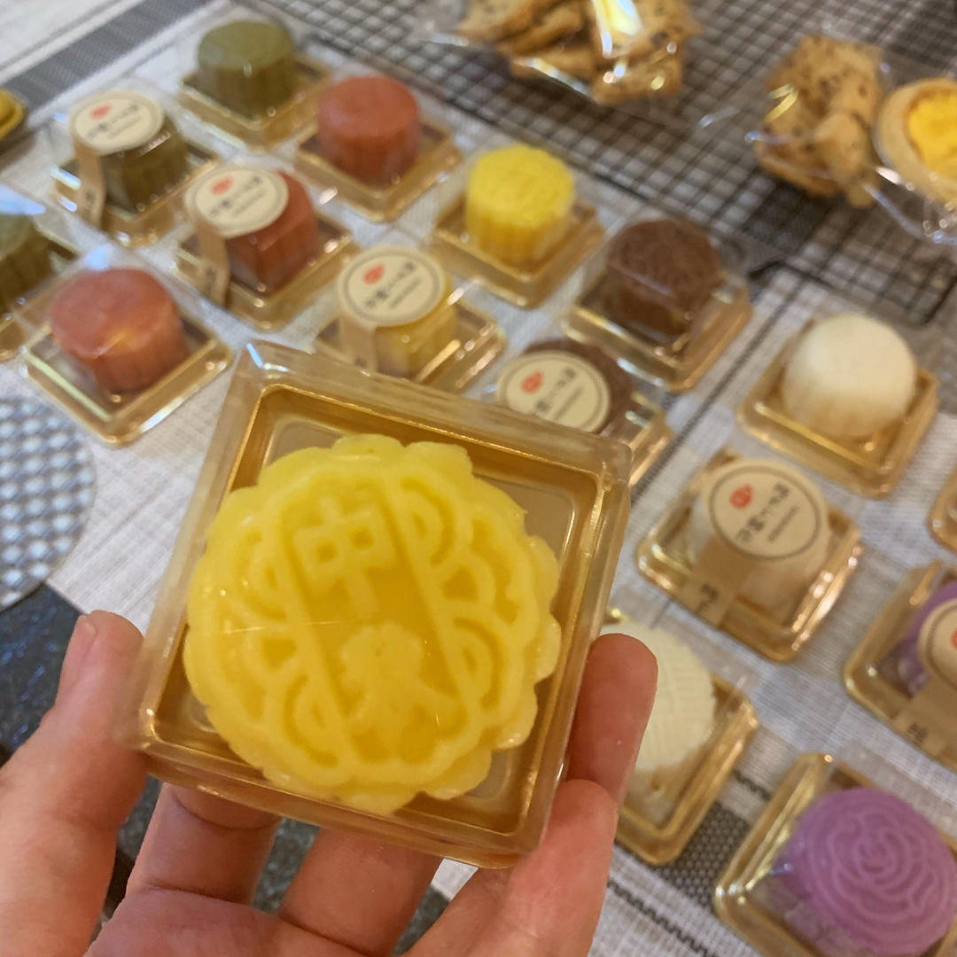 不干不硬的冰皮月饼