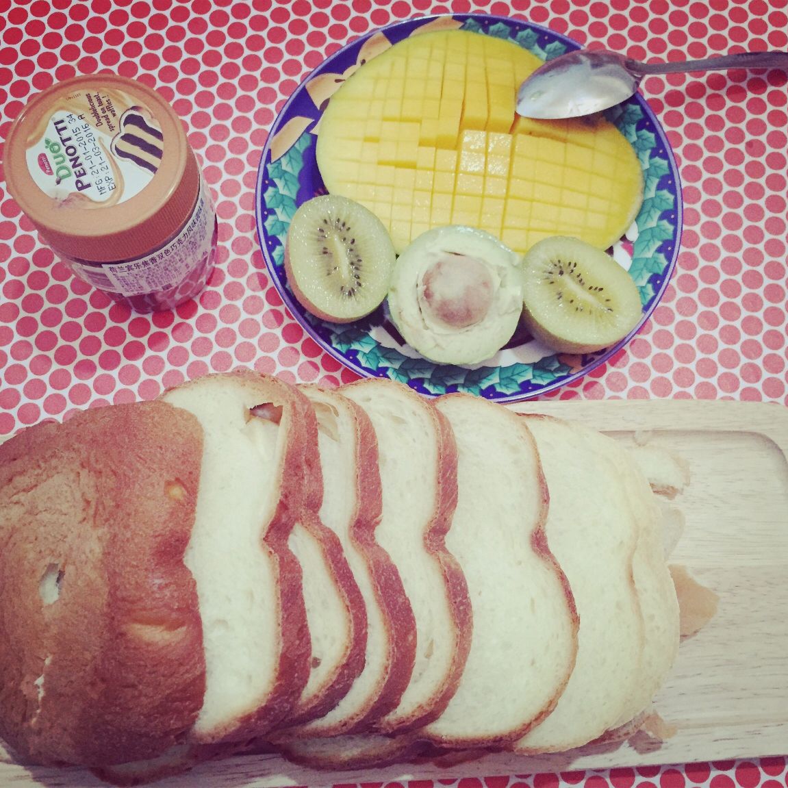 超级好吃的原味面包（面包机版）