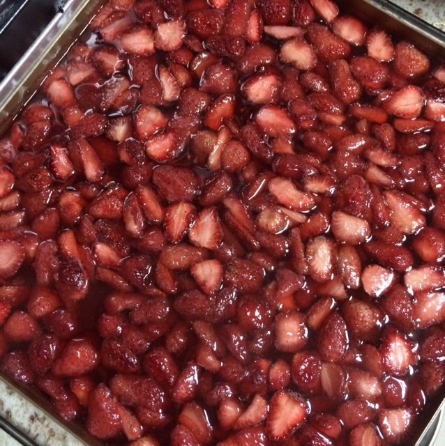 roasted strawberries（烤草莓酱）