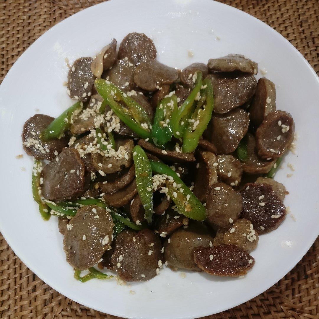 青椒牛肉丸