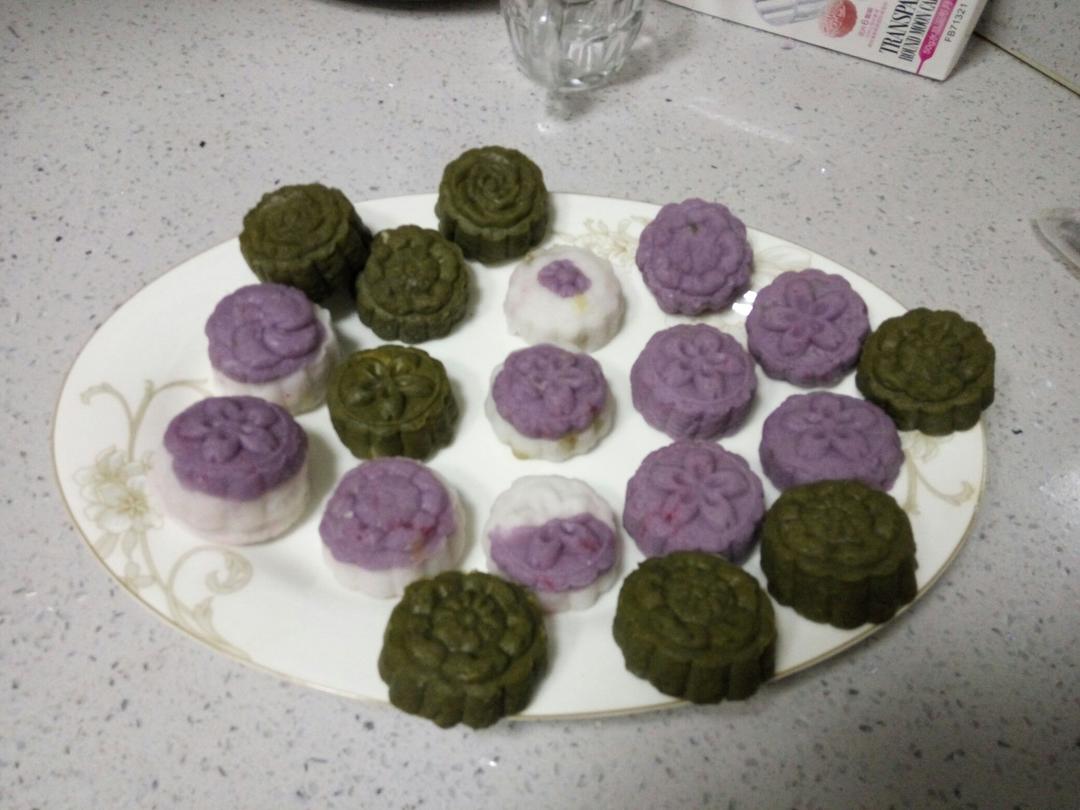 不干不硬的冰皮月饼