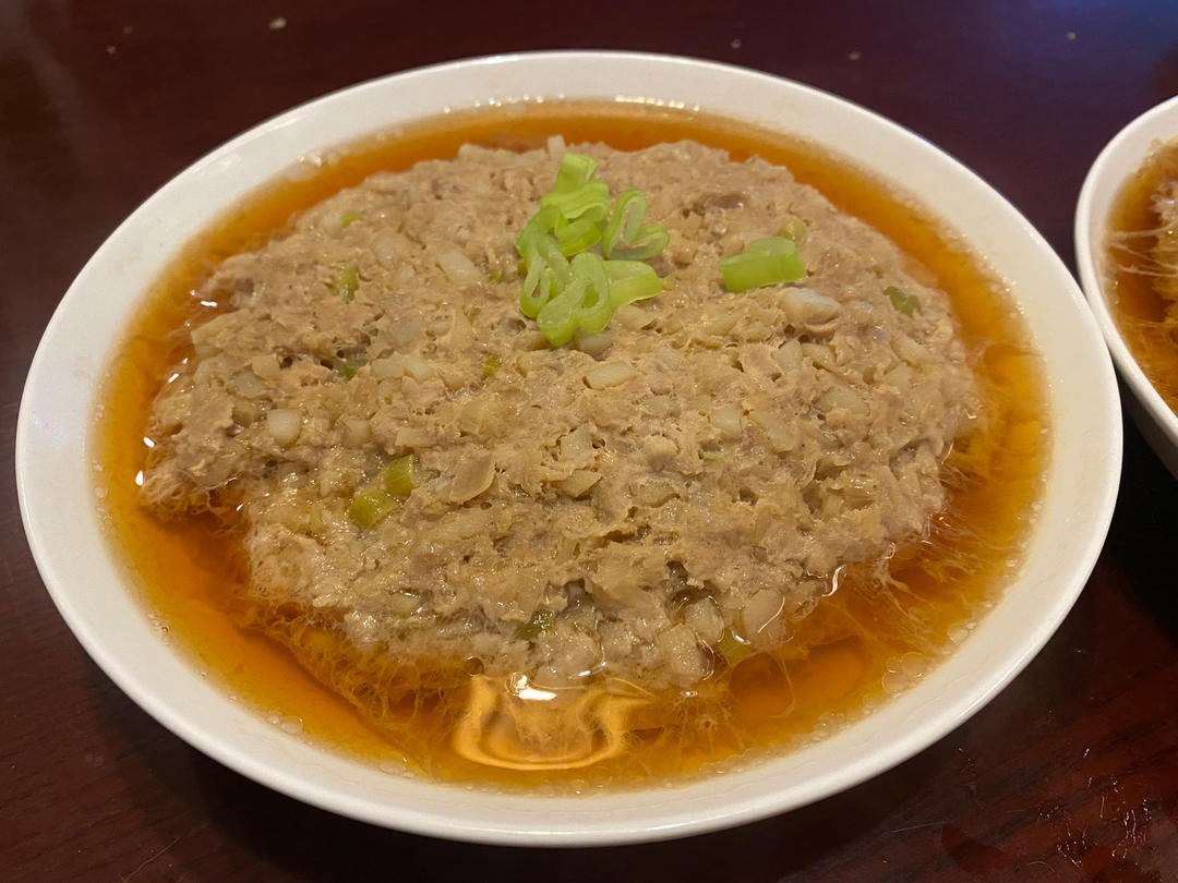 老少皆宜、鲜香味美蒸莲藕肉饼