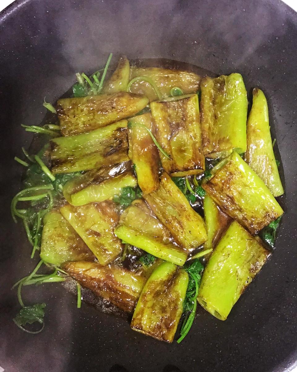 简丹-jd做的油焖尖椒香菜