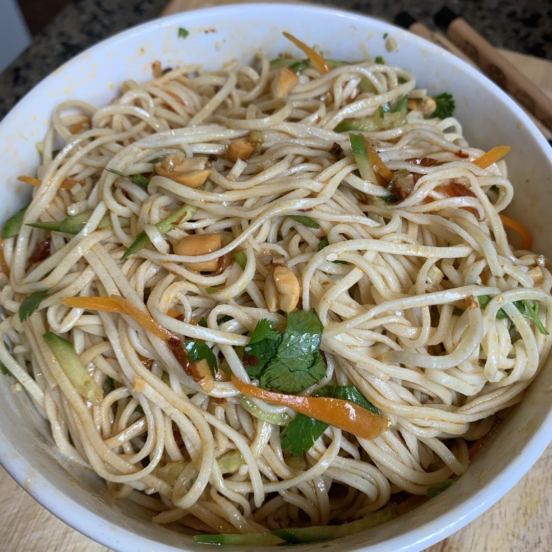 巨好吃㊙️酸辣凉拌面❗️十分钟搞定，简单快手❗️