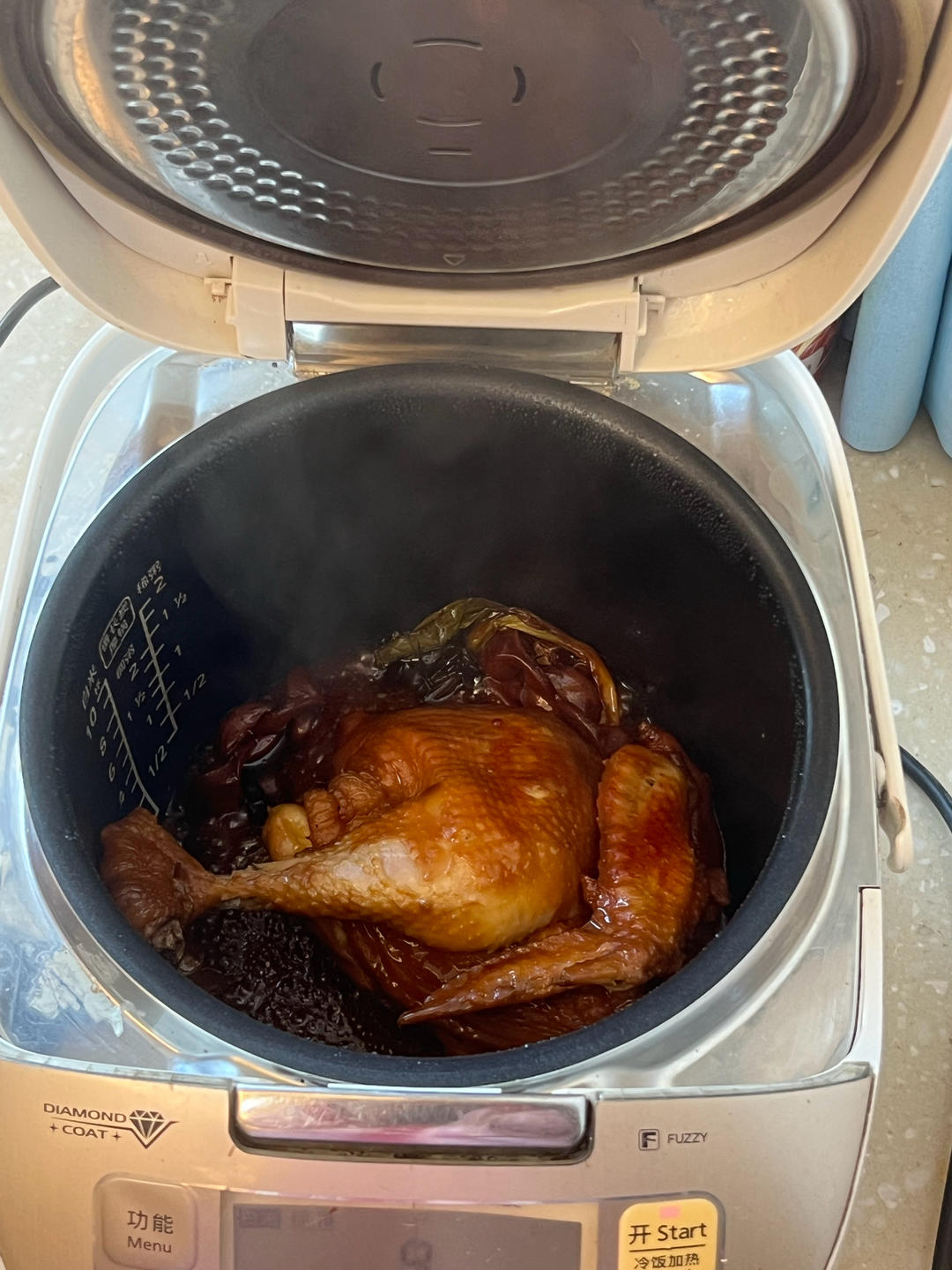 超简单豉油鸡（电饭煲版）的做法