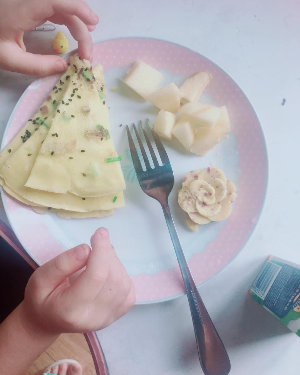 葱花鸡蛋早餐饼