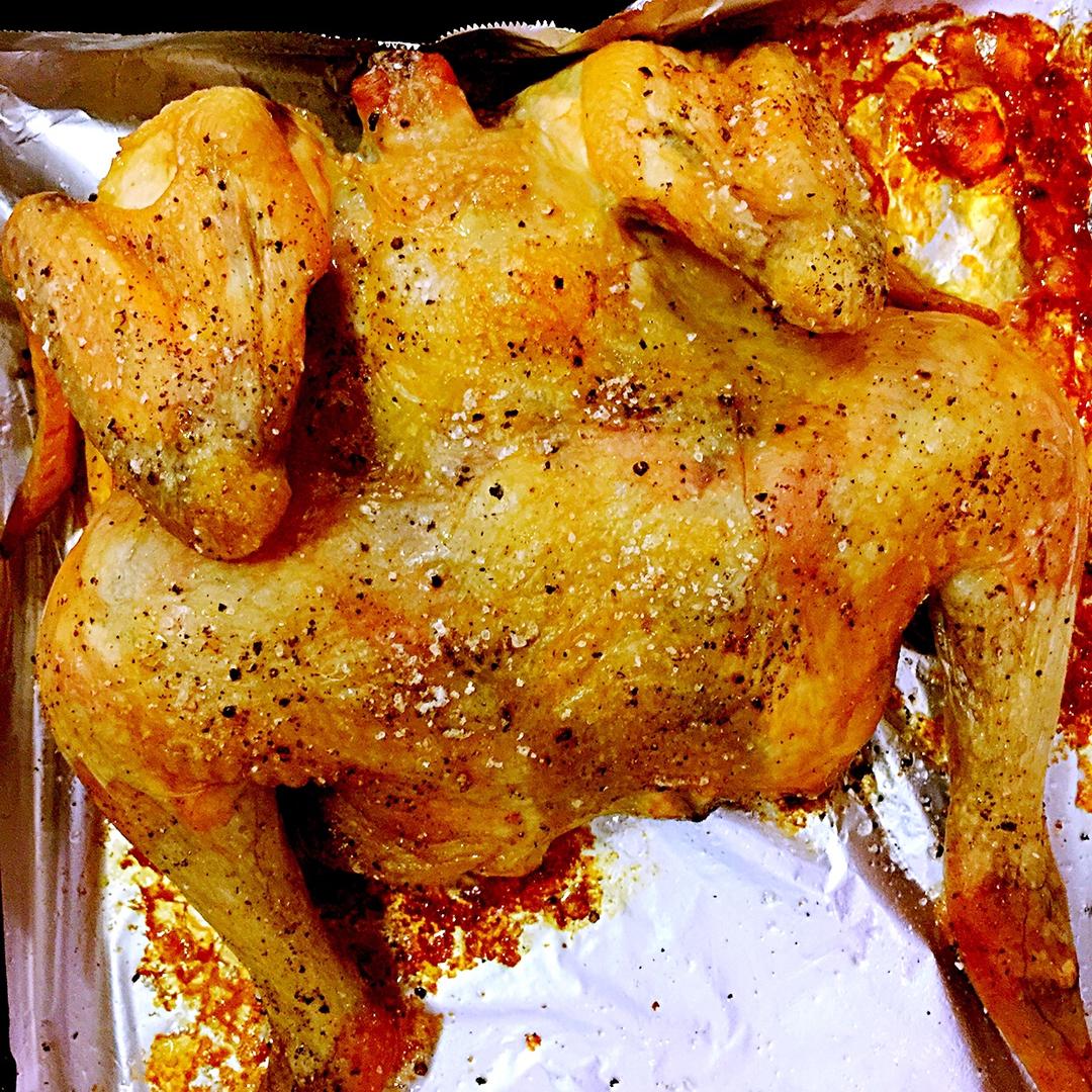 脆皮烤鸡