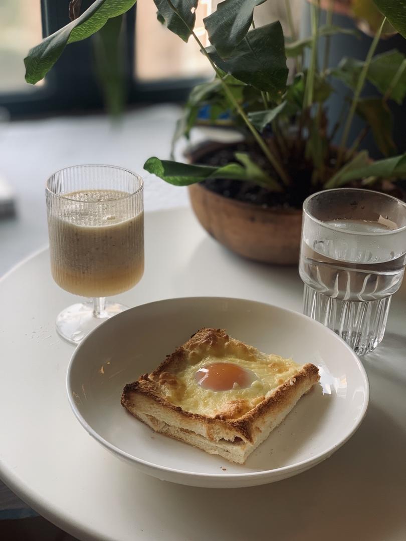 十分钟快手早餐【芝士培根厚土司片】