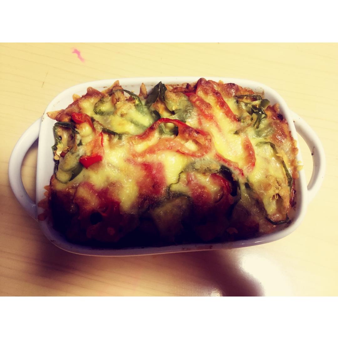 番茄鸡肉浓情焗饭【两人份】