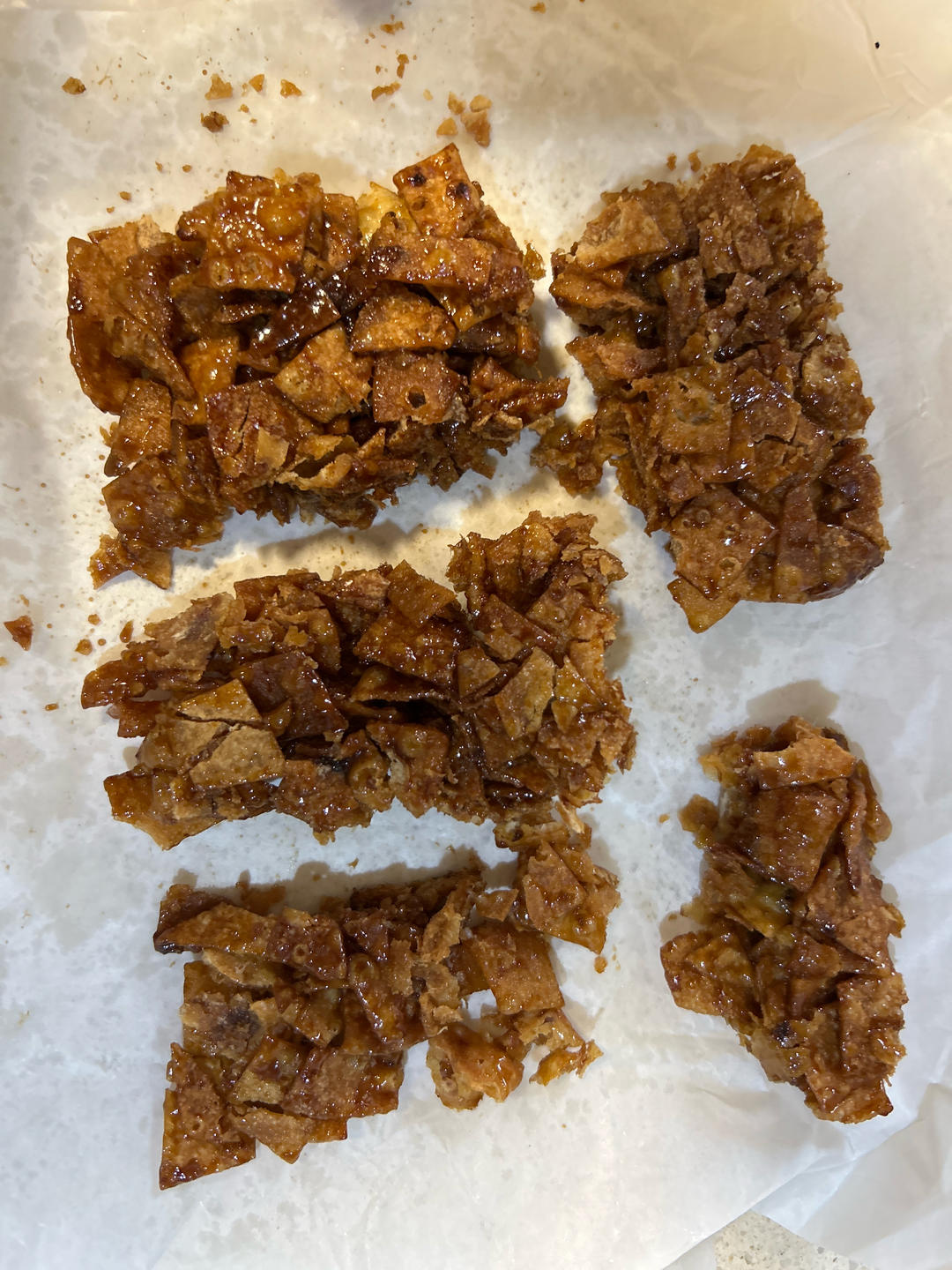 零失败沙琪玛【饺子皮版】