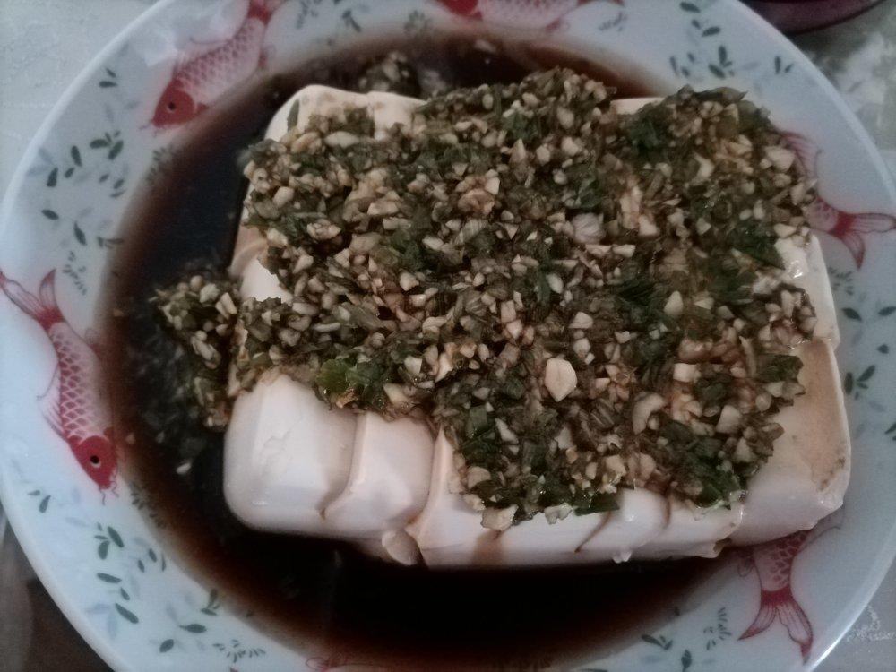 小葱拌豆腐