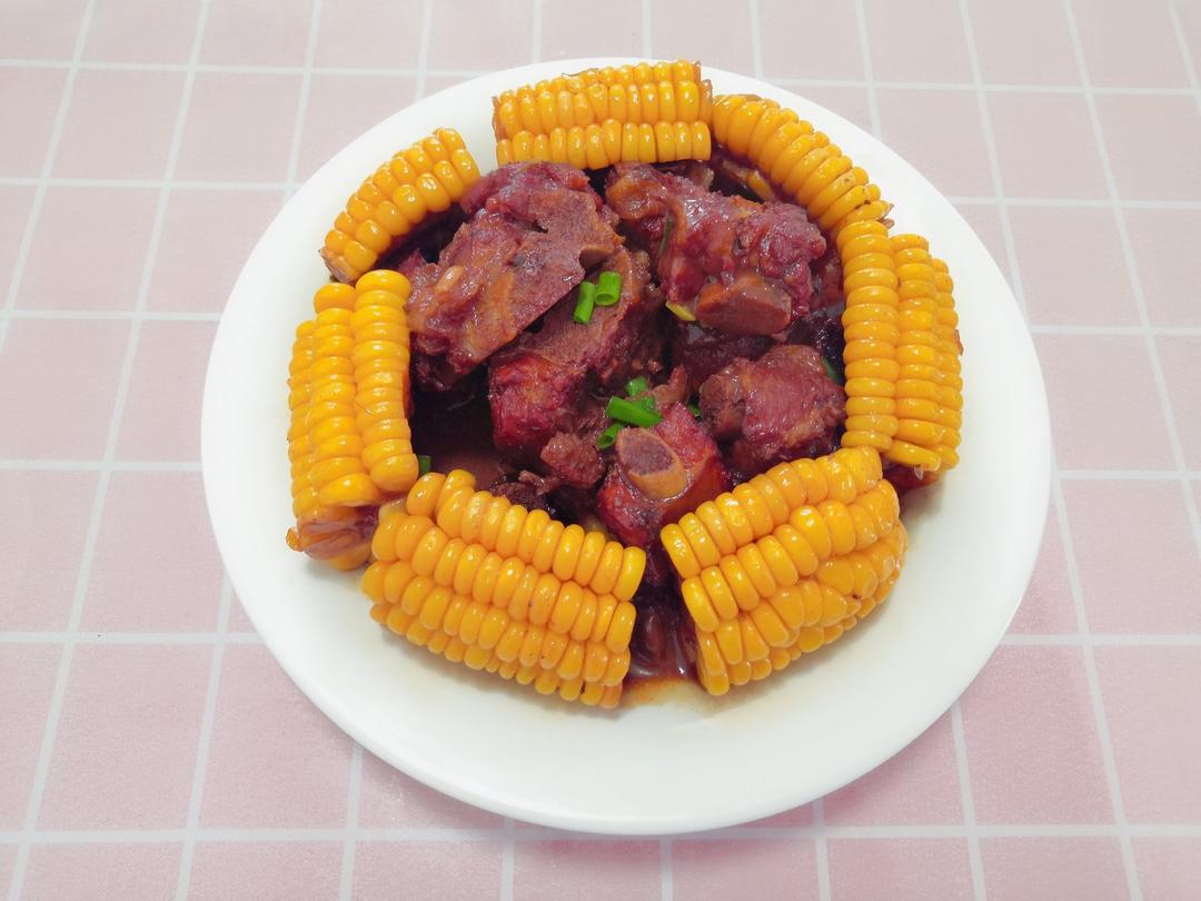 酱烧玉米排骨