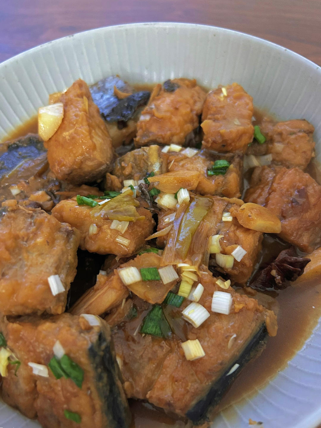 海边的味道--红烧鲅鱼段