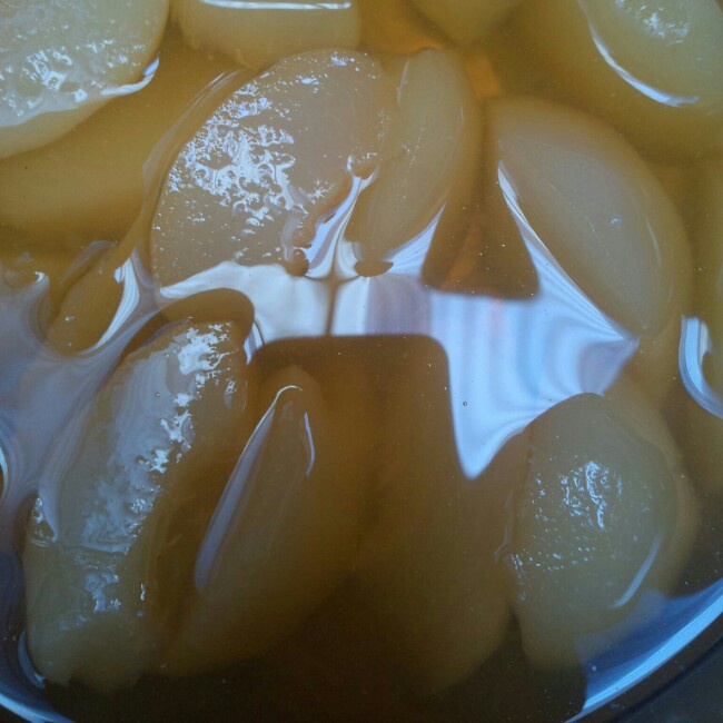 自制美味"黄桃"