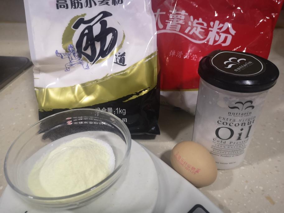 纯奶手撕吐司的做法 步骤1