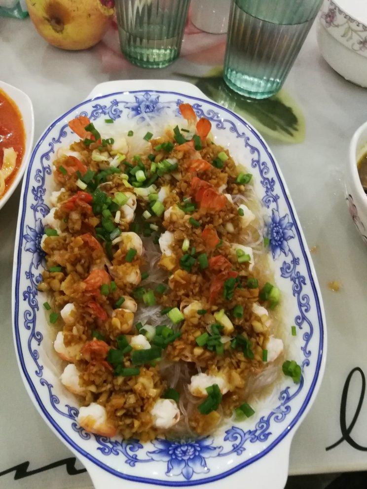 蒜蓉粉丝开背虾