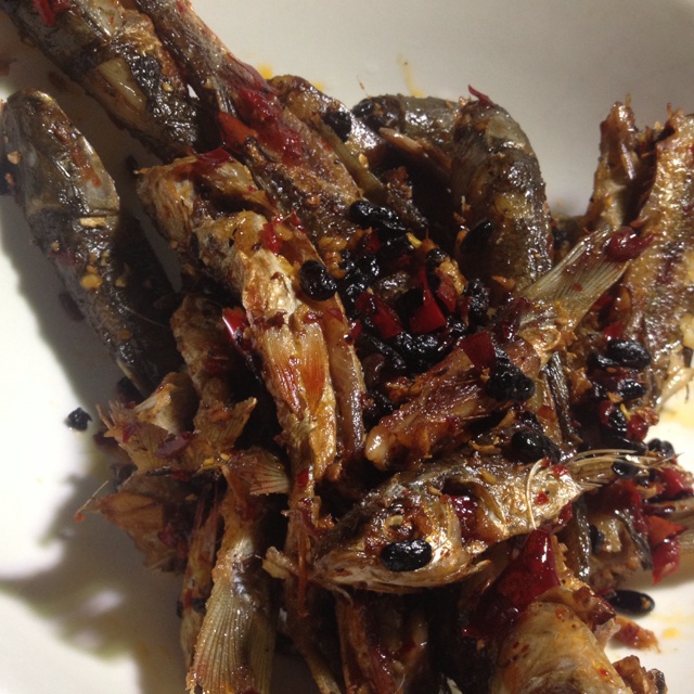 自制豆豉鲮鱼