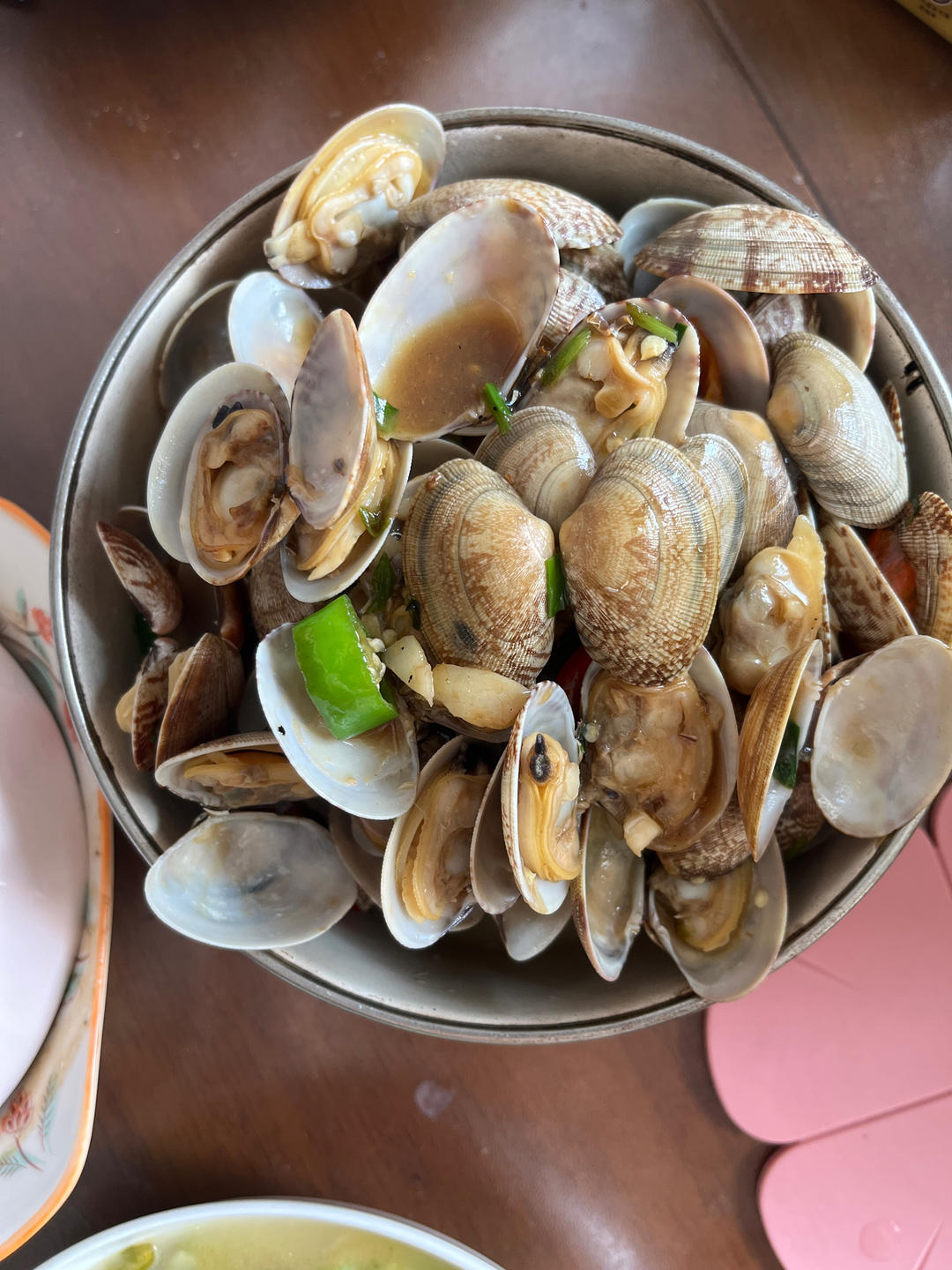 5分钟快手菜❗️秒杀路边摊爆炒花甲～好吃到爆