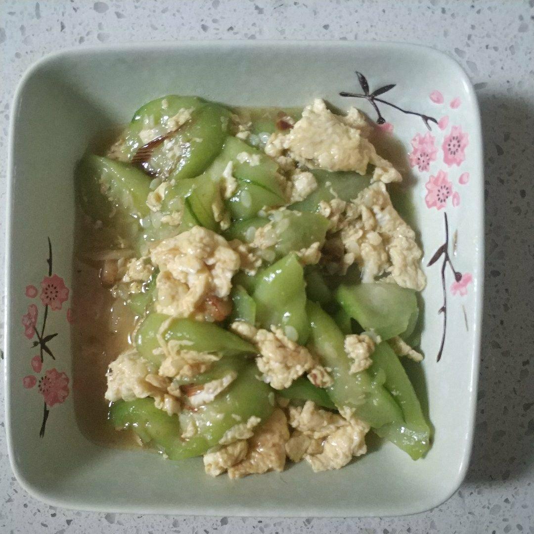 丝瓜炒蛋