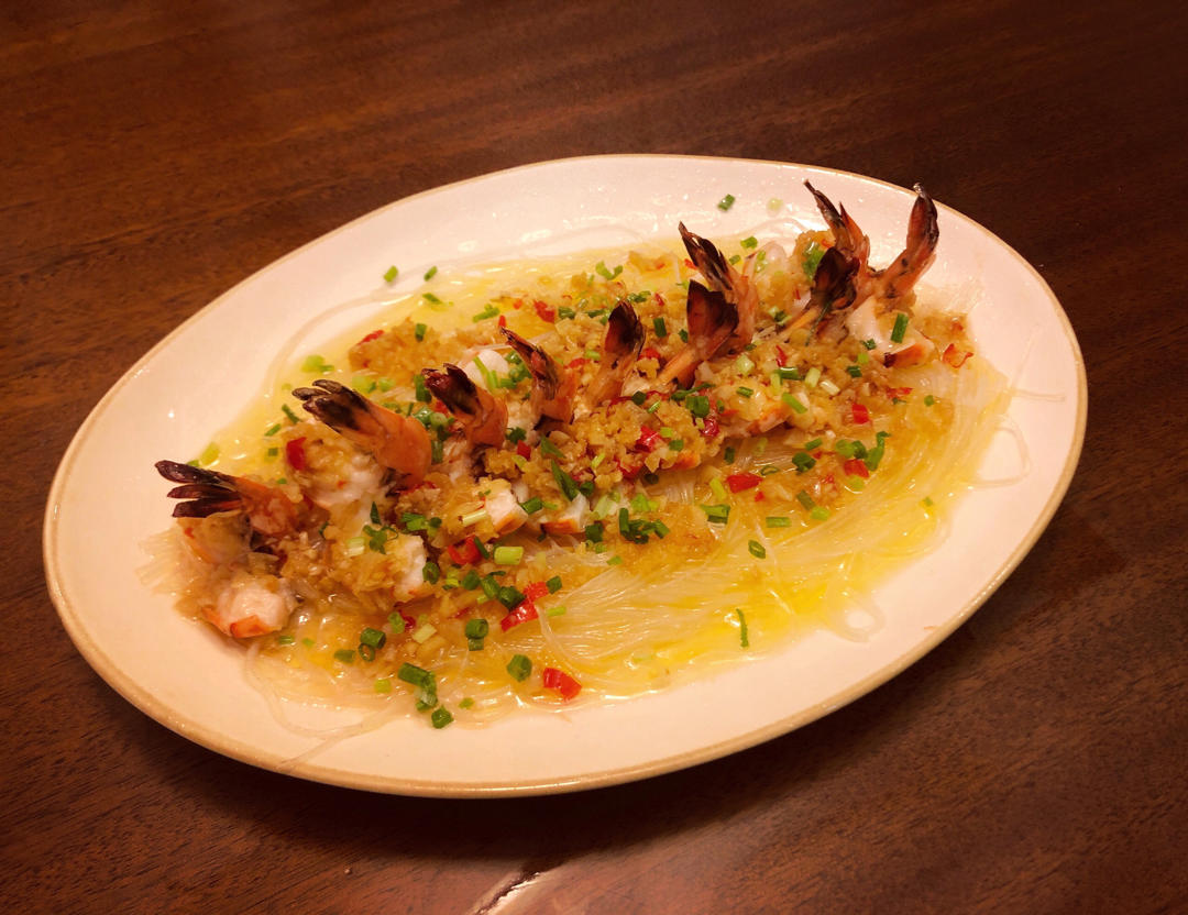 蒜蓉粉丝开背虾