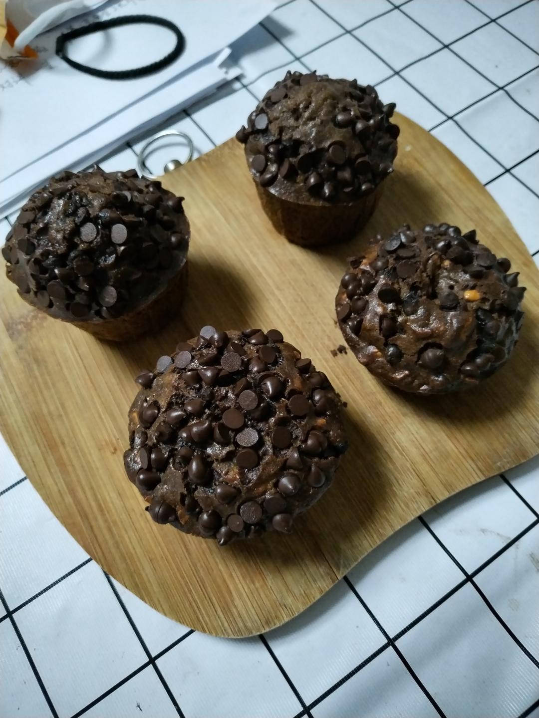 香蕉巧克力马芬