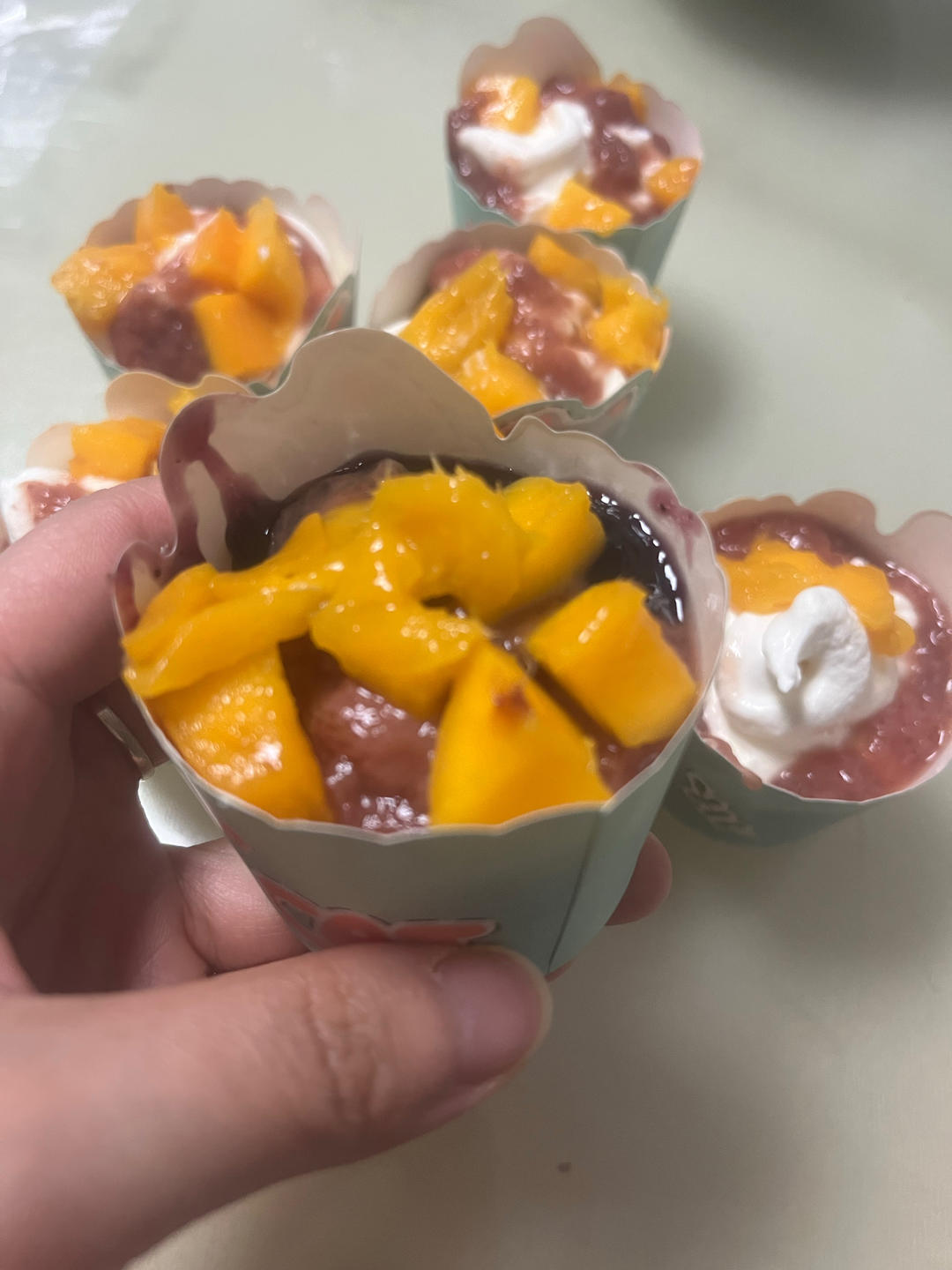 戚风小纸杯蛋糕