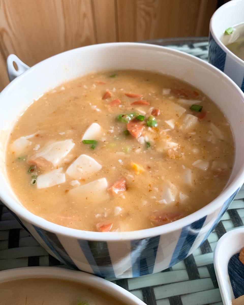 蟹黄豆腐（咸蛋黄版）