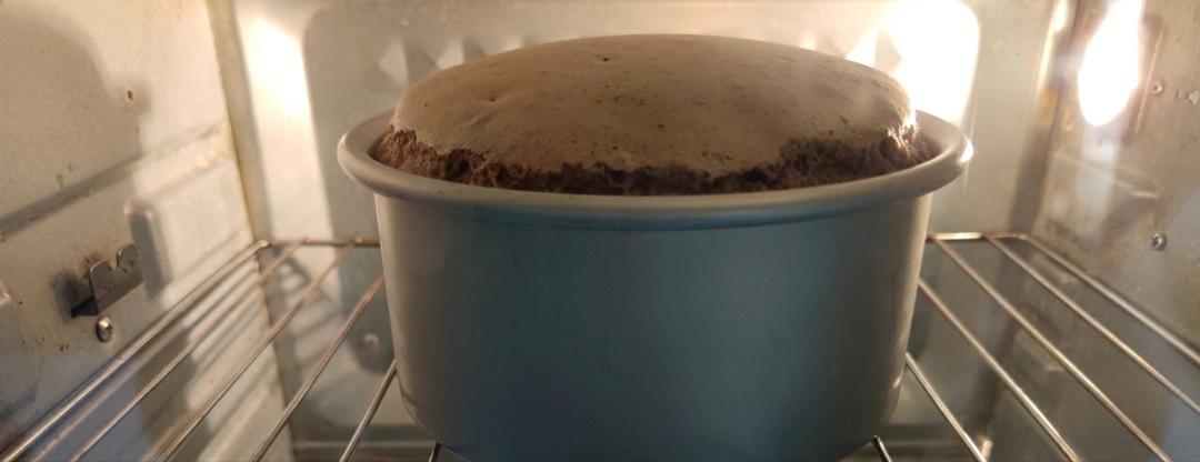 奥利奥可可戚风蛋糕（六寸）