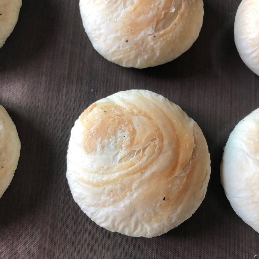 黑芝麻花生酥饼（网红蛋黄酥改良版）