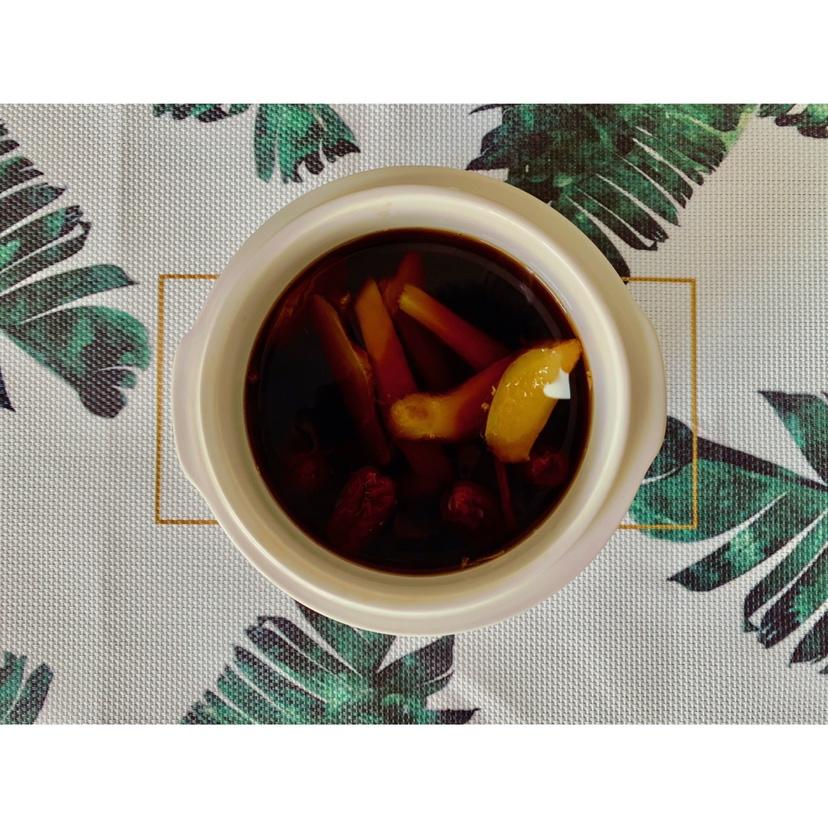 红糖姜汤，祛风寒