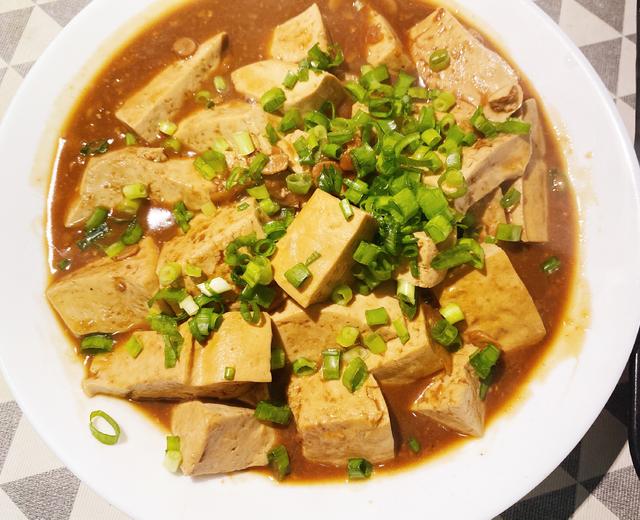 酱香浓郁的炖豆腐的做法