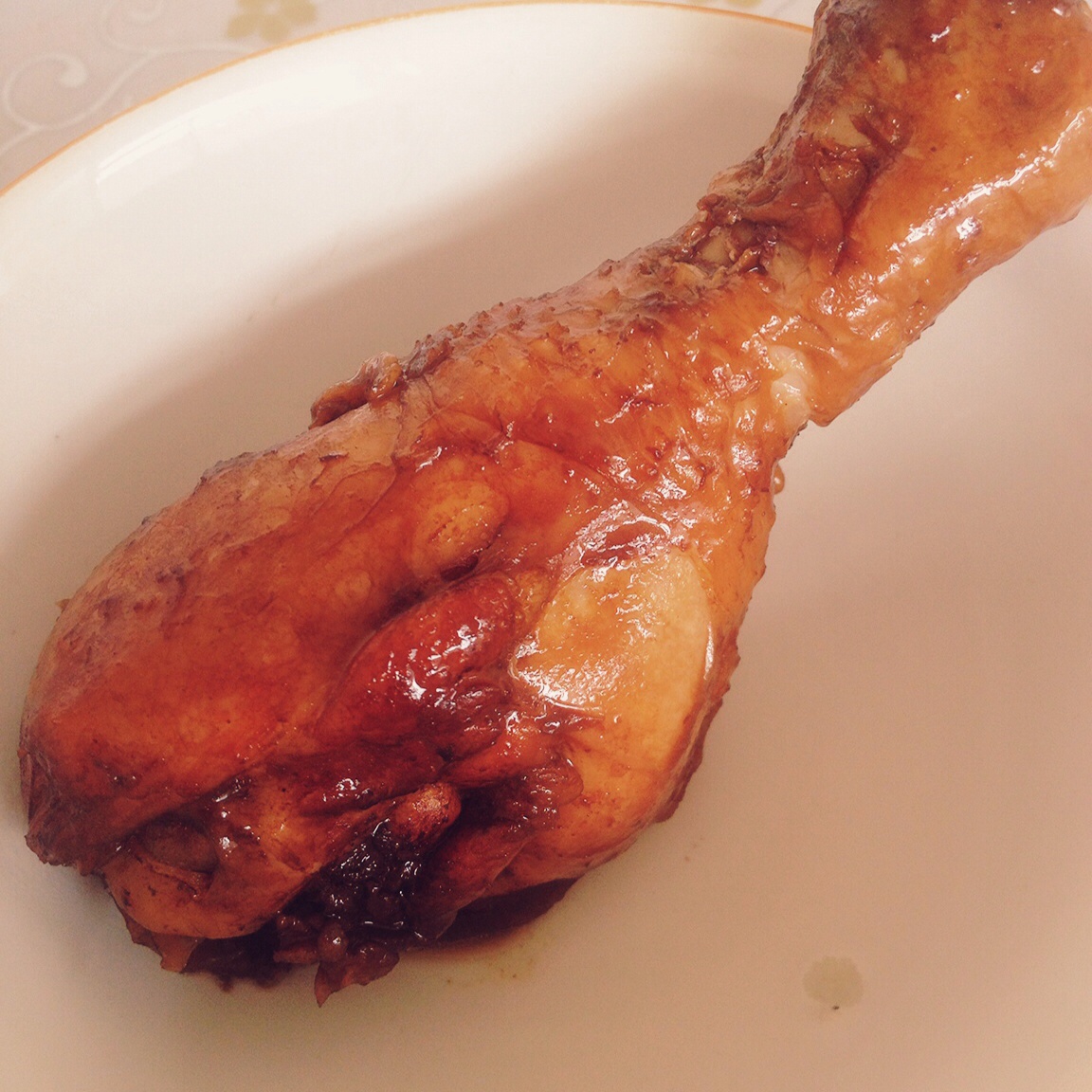 秘制酱油鸡腿