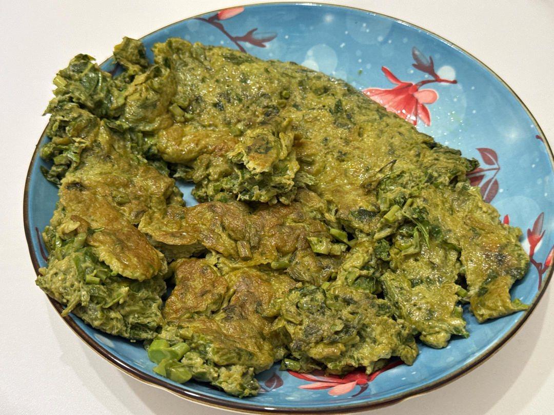 香椿鸡蛋饼