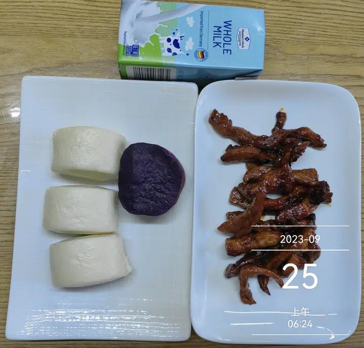 初中生的营养早餐